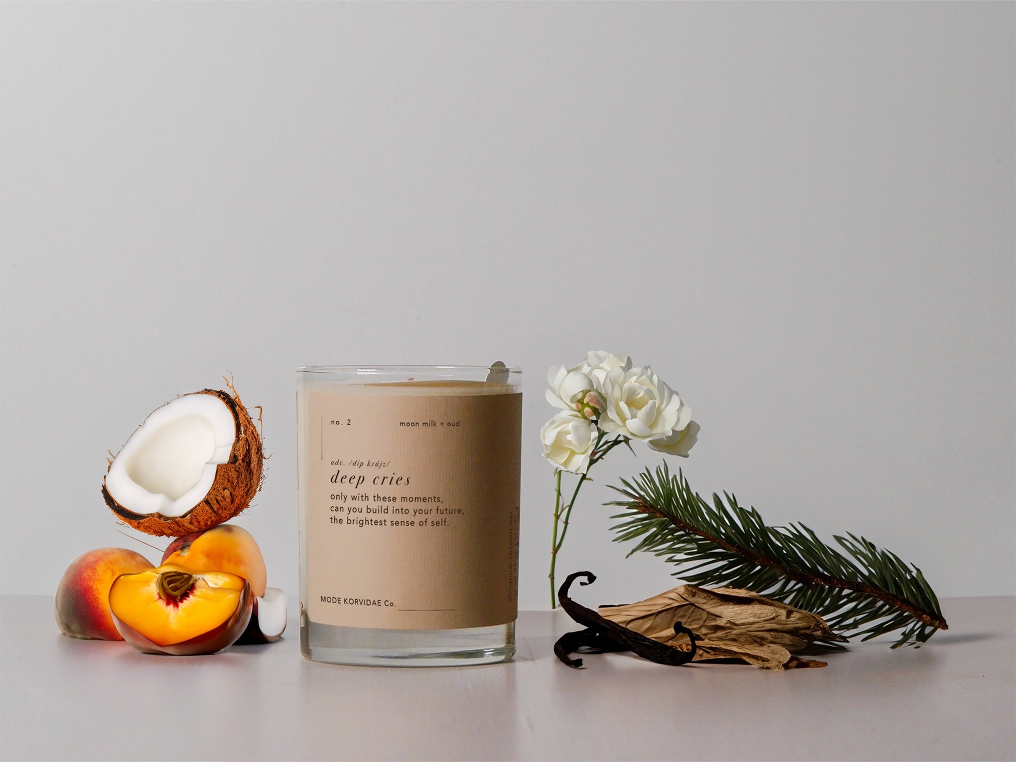 no. 2 deep cries candle - Mode Korvidae
