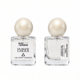 Mode Korvidae Ember — Eau de Parfum 30 ml bottle, front and side views on white.