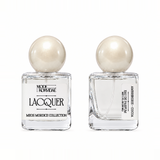 Mode Korvidae Lacquer — Eau de Parfum 30 ml bottle, front and side views on white.