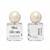 Mode Korvidae No. 2 Deep Cries — Eau de Parfum 30 ml bottle, front and side views on white.