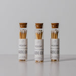Glass Matchstick Jar - Mode Korvidae