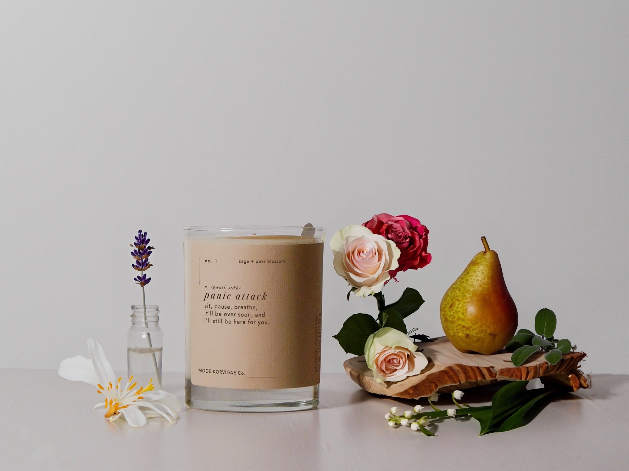 no. 1 panic attack candle - Mode Korvidae